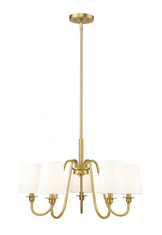 5 Light Chandelier (276|7509-5-26MGLD)