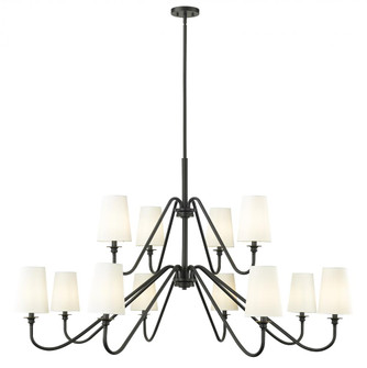 12 Light Chandelier (276|7509-12-60MB)