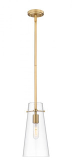 1 Light Pendant (276|7508P-ROD-MGLD)