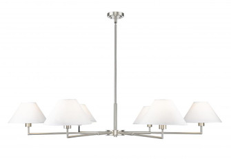 6 Light Chandelier (276|744-63R-BN)