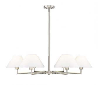 6 Light Chandelier (276|744-44R-BN)