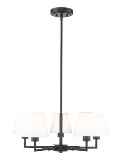 5 Light Chandelier (276|744-26R-MB)