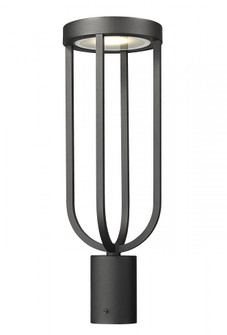 1 Light Outdoor Post Mount Fixture (276|5005PHM-BK-LED)