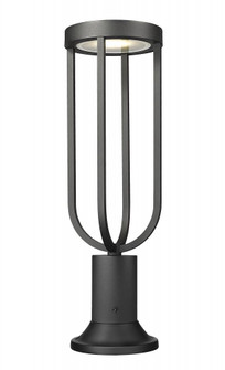 1 Light Outdoor Pier Mounted Fixture (276|5005PHM-553PM-BK-LED)
