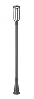 1 Light Outdoor Post Mounted Fixture (276|5005PHB-519P-BK-LED)