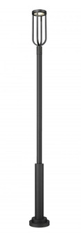 1 Light Outdoor Post Mounted Fixture (276|5005PHB-5010P-BK-LED)