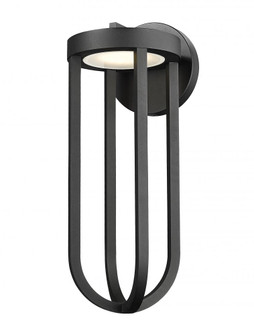 1 Light Outdoor Wall Light (276|5005B-BK-LED)