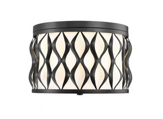 3 Light Flush mount (276|1948F12-MB)