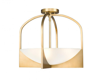 4 Light Semi Flush Mount (276|1947SFS-MGLD)