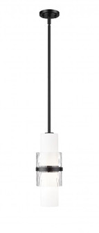 1 Light Pendant (276|1946P-ROD-MB)