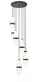 7 Light Chandelier (276|1946P-7R-MB)