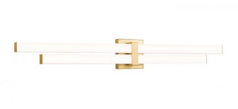 2 Light Vanity (276|1008-40W-MGLD-LED)