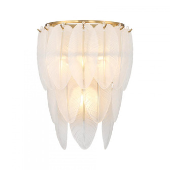 Boa 3-Light Wall Sconce in Warm Brass by Breegan Jane (128|9-3506-3-322)
