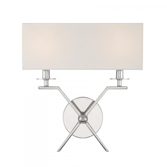 Arondale 2-Light Wall Sconce in Polished Nickel (128|9-3305-2-109)