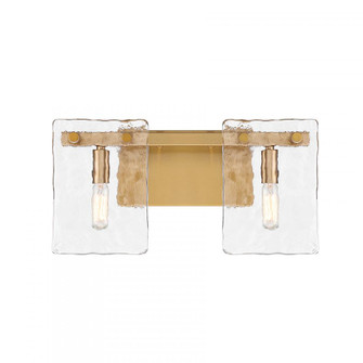 Genry 2-Light Bathroom Vanity Light in Warm Brass (128|8-8204-2-322)