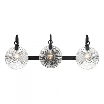 Addison 3-Light Bathroom Vanity Light in Matte Black (128|8-3981-3-BK)