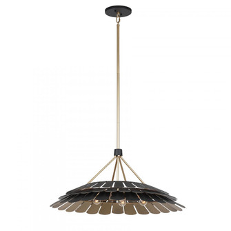 Turaco 6-Light Pendant in Midnight by Breegan Jane (128|7-9012-6-58)