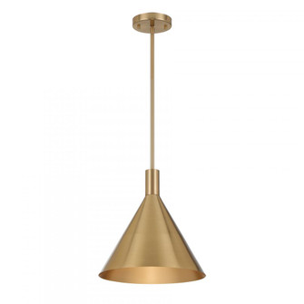 Pharos 1-Light Pendant in Noble Brass by Breegan Jane (128|7-8001-1-127)
