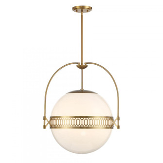 Thornhill 3-Light Pendant in Warm Brass (128|7-6407-3-322)