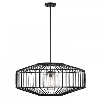 Marcy 1-Light Pendant in Matte Black (128|7-1429-1-89)