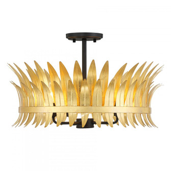 Ensley 4-Light Ceiling Light in True Gold (128|6-7900-4-261)