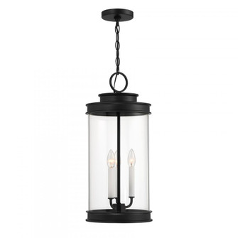 Englewood 3-Light Outdoor Hanging Lantern in Matte Black (128|5-901-BK)