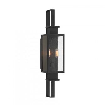 Ascott 2-Light Outdoor Wall Lantern in Matte Black (128|5-826-BK)