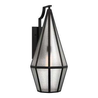 Peninsula 1-Light Outdoor Wall Lantern in Matte Black (128|5-708-BK)
