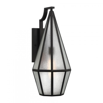 Peninsula 1-Light Outdoor Wall Lantern in Matte Black (128|5-705-BK)