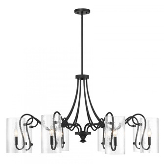 Calgary 8-Light Chandelier in Matte Black (128|1-4570-8-89)