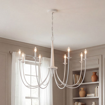 Stonecrest 8-Light Chandelier in Bisque White (128|1-1202-8-83)