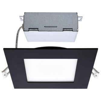 12 Watt; LED Direct Wire Downlight; Edge-lit; 6 inch; CCT Selectable; 120 volt; Dimmable; Square (27|S11877)