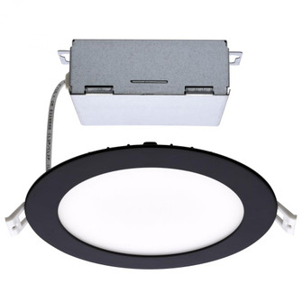 12 Watt; LED Direct Wire Downlight; Edge-lit; 6 inch; CCT Selectable; 120 volt; Dimmable; Round (27|S11875)