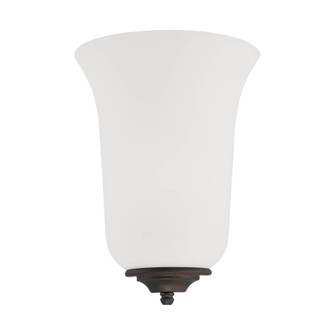 1-Light Wall Sconce Rubbed Bronze/Rubbed Silver (670|5271-RBZ)
