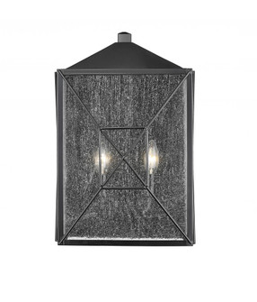 Caswell 2-Light Outdoor Wall Sconce Powder Coated Black (670|42642-PBK)