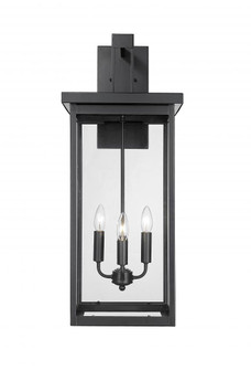 Barkeley 4-Light Outdoor Wall Sconce Powder Coated Black (670|42606-PBK)
