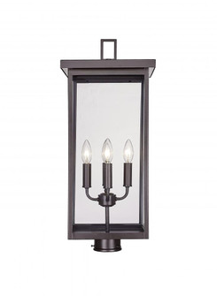 Barkeley 4-Light Outdoor Post Lantern Powder Coated Bronze (670|42604-PBZ)