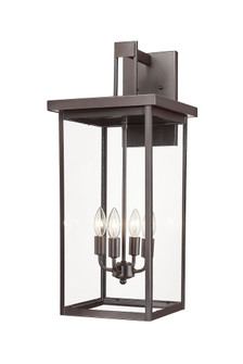Barkeley 4-Light Outdoor Wall Sconce Powder Coated Bronze (670|42603-PBZ)