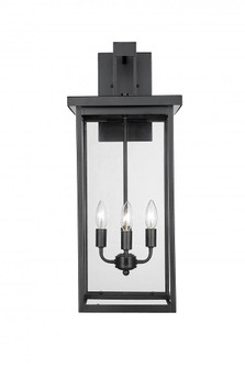 Barkeley 4-Light Outdoor Wall Sconce Powder Coated Black (670|42603-PBK)