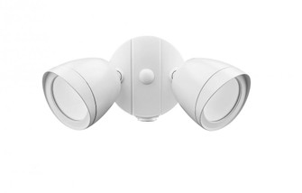 2-Light Security Flood Lights Matte White (670|18002-MW)