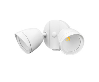 4.25'' High 2-Light LED Outdoor Security Flood Light - Matte White (670|18002-MW)