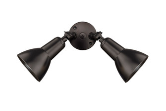 2-Light Security Flood Lights Powder Coated Bronze (670|17002-PBZ)