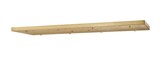 23 Light Ceiling Plate (276|CP5423L-MGLD)
