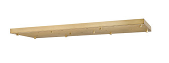 17 Light Ceiling Plate (276|CP4217L-MGLD)