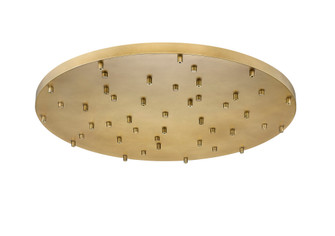 27 Light Ceiling Plate (276|CP3627R-MGLD)