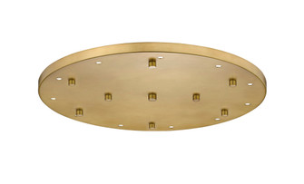 11 Light Ceiling Plate (276|CP2411R-MGLD)
