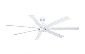 Pendry 72 inch Indoor/Outdoor Smart Ceiling Fan - Matte White with Matte White Blades (90|FPD6872MWW)