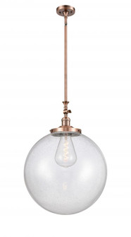 Beacon - 1 Light - 18 inch - Antique Copper - Stem Hung - Adjustable Mini Pendant (3442|206-AC-G204-18)