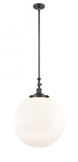 Beacon - 1 Light - 18 inch - Oil Rubbed Bronze - Stem Hung - Adjustable Mini Pendant (3442|206-OB-G201-18)