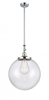 Beacon - 1 Light - 16 inch - Polished Chrome - Stem Hung - Adjustable Mini Pendant (3442|206-PC-G202-16)